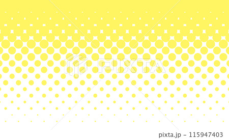 ハーフトーン 黄色 背景 ハーフトーン 黄色 背景 115947403