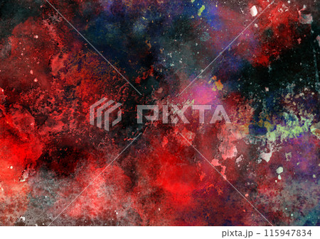 赤い不気味なテクスチャ 115947834