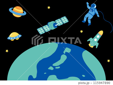 宇宙と地球 115947890