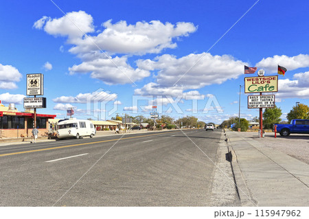 アメリカ ルート66 街並 America-Route66 アメリカ ルート66 街並 America-Route66 115947962