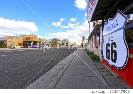 ルート66 街並 America-Route66 ルート66 街並 America-Route66 115947968