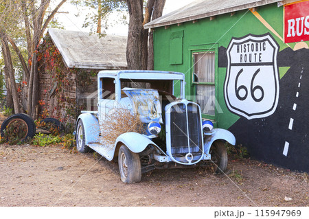 ルート66 街並 America-Route66 ルート66 街並 America-Route66 115947969