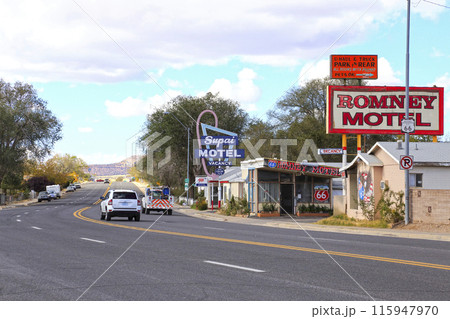 ルート66 街並 America-Route66 ルート66 街並 America-Route66 115947970