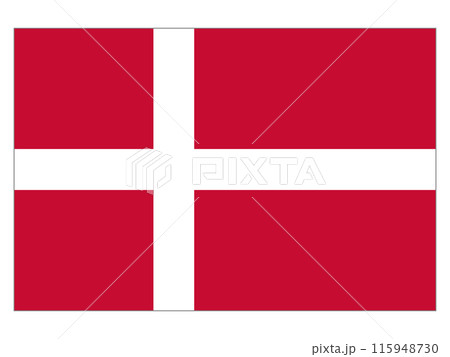 世界の国旗 デンマーク 世界の国旗 デンマーク 115948730