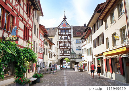 シュタイン・アム・ライン旧市街・ウンター門【スイス】 115949629