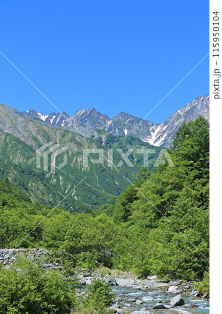 初夏の北アルプス後立山連峰　不帰ノ嶮 115950104