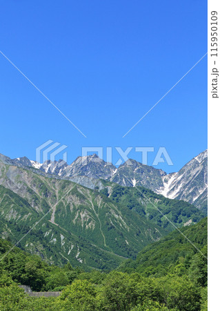 初夏の北アルプス後立山連峰　不帰ノ嶮 115950109