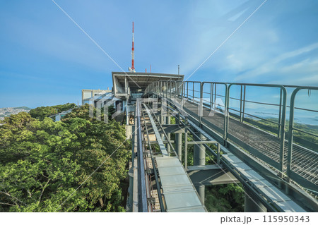 a Nagasaki Inasa Slope Car Summit Station May 13 2024 115950343