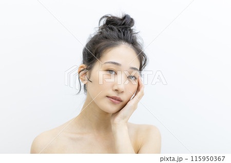 若い女性 ビューティーポートレート 若い女性 ビューティーポートレート 115950367