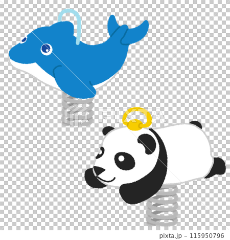 Illustration of spring toy Illustration of spring toy 115950796