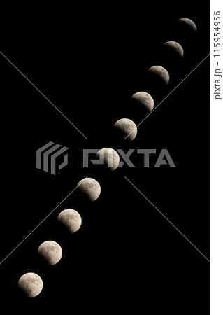 2022年11月8日の皆既月食 2022年11月8日の皆既月食 115954956