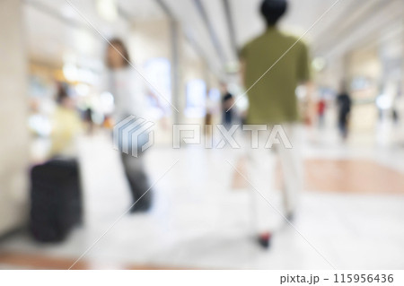 繁華街の背景ぼかし 繁華街の背景ぼかし 115956436