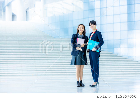 女子高生と先生 115957650