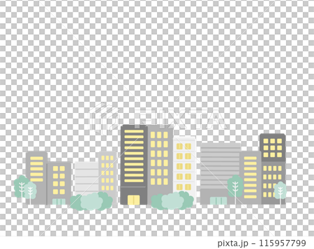街並みのイラスト 115957799