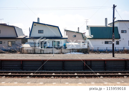 ホーム　JR芽室駅の周辺風景（北海道芽室町） 115959018