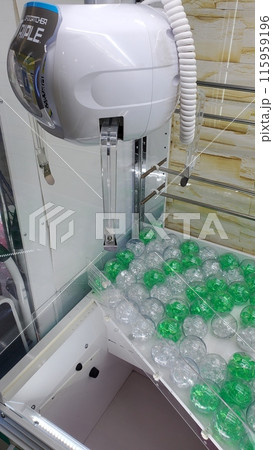 【空っぽクレーンゲーム】全消し達成！推し景品をならべてみて(設定前 縦写真撮影④) 115959196