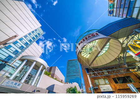 日本の横浜都市景観 6月。上大岡駅前などを望む=3日 日本の横浜都市景観 6月。上大岡駅前などを望む=3日 115959269