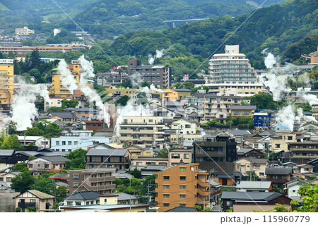 【大分県】湯けむりの鉄輪温泉（別府温泉） 115960779