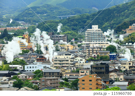 【大分県】湯けむりの鉄輪温泉（別府温泉） 115960780