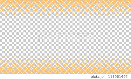 半色調橙色背景框架頂部和底部 半色調橙色背景框架頂部和底部 115961495