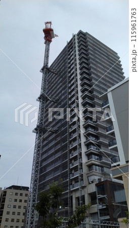 建設中のタワーマンション シティタワーズ板橋大山 建設中のタワーマンション シティタワーズ板橋大山 115961763