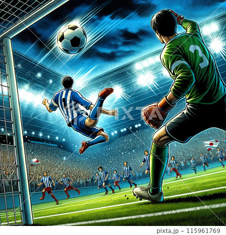 サッカー 115961769