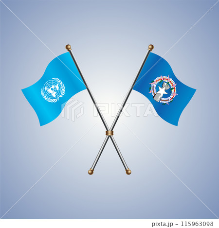 United Nations and Northern Marianas flags relations 115963098