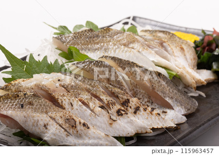 ［鳥取県産］かます（お造り　炙り） 115963457