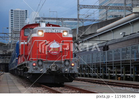 引退迫るぐんま車両センターのDD51形ディーゼル機関車(842号機)@撮影会_2024/6/9撮影 115963540