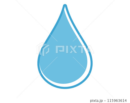 水滴・雫・汗・雨粒・涙・飲料水・液体・汗・雨漏りのアイコン 水滴・雫・汗・雨粒・涙・飲料水・液体・汗・雨漏りのアイコン 115963614