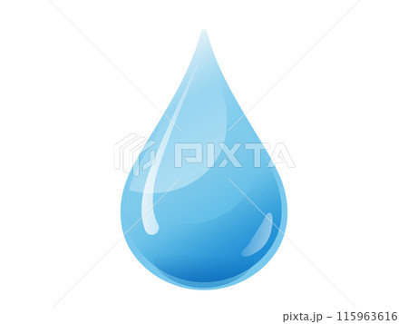 水滴・雫・汗・雨粒・涙・飲料水・液体・汗・雨漏りのアイコン 水滴・雫・汗・雨粒・涙・飲料水・液体・汗・雨漏りのアイコン 115963616
