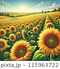 ひまわり 115963722