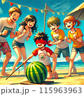 スイカ割り 115963963