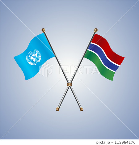 United Nations and Gambia flags relations United Nations and Gambia flags relations 115964176