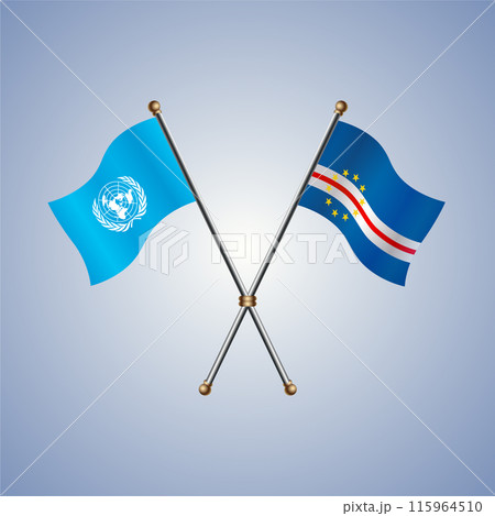 United Nations and Cape Verde flags relations 115964510