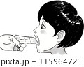 2横指以上の開口の評価で使える参考イラスト 115964721