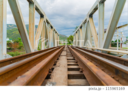 The old railway track. The old railway track. 115965169