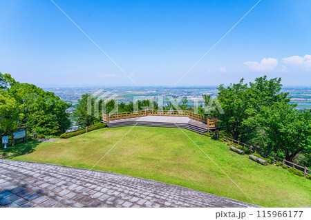 月見の森、月見広場からの眺望〈岐阜県海津市〉 115966177