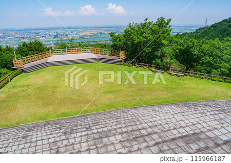 月見の森、月見広場からの眺望〈岐阜県海津市〉 115966187