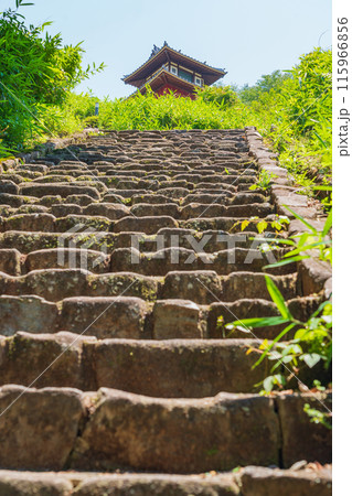 月見の森、いこいの広場にある山の灯台〈岐阜県海津市〉 月見の森、いこいの広場にある山の灯台〈岐阜県海津市〉 115966856