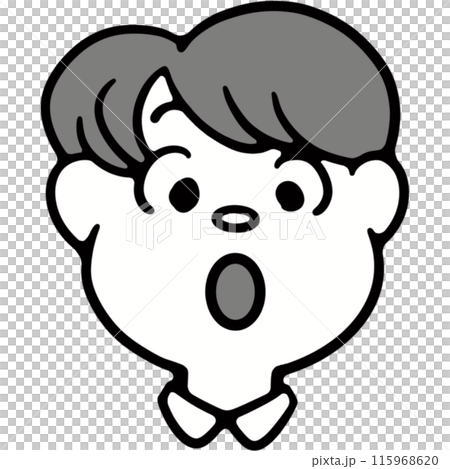 「お」の口型のイラスト 115968620