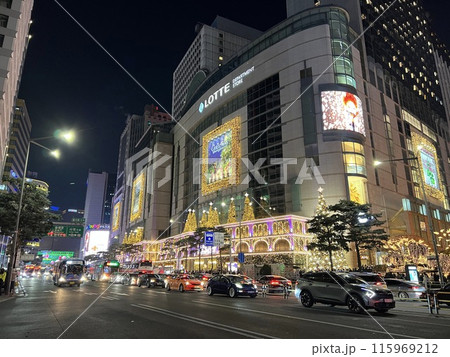 韓国ソウル|ロッテ百貨店 明洞本店 韓国ソウル|ロッテ百貨店 明洞本店 115969212