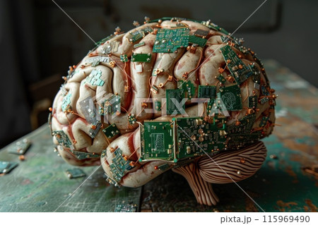 Digital Genius: A Brain with Technological Elements Digital Genius: A Brain with Technological Elements 115969490