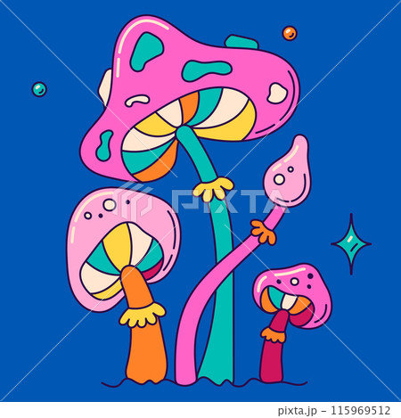Abstract hippie decor. 115969512