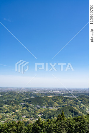 滝沢展望台から見た景色(静岡県) 115969706
