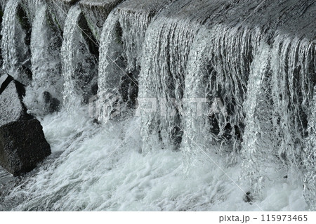 河川の氾濫・増水 115973465