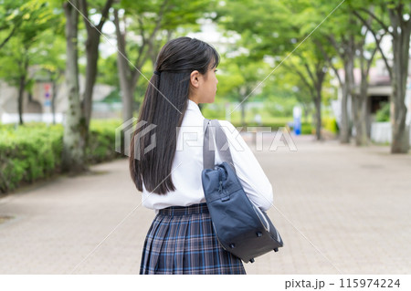 女子高生 通学 女子高生 通学 115974224
