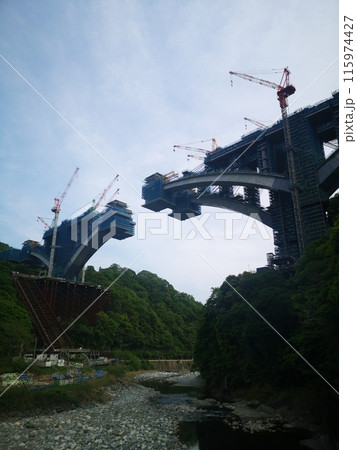 新東名高速道路建設中 新東名高速道路建設中 115974427