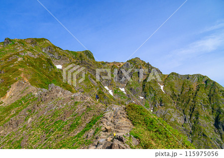 (群馬県)百名山・谷川岳西黒尾根 (群馬県)百名山・谷川岳西黒尾根 115975056
