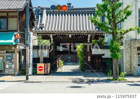 京都市中京区行願寺門前町　革堂行願寺（西国三十三所）　山門 115975837